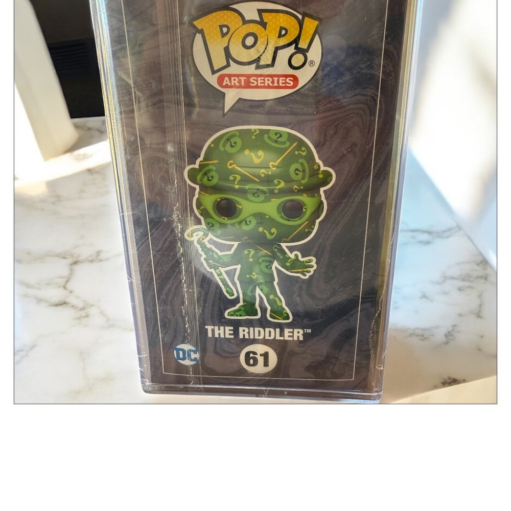 Funko Pop! #61 The Riddler from Batman  Forever Collection​ - Picture 4 of 6